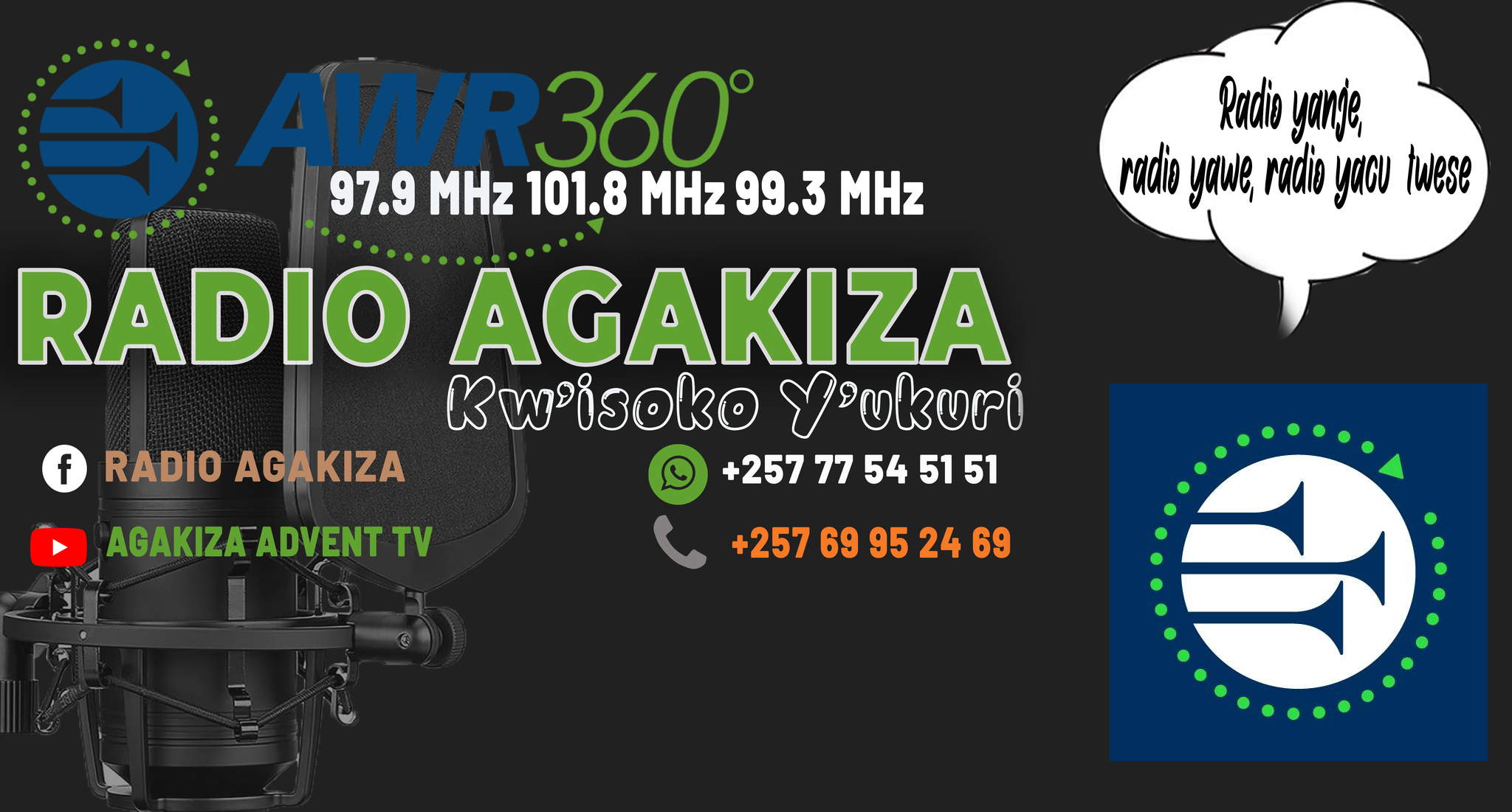 radio agakiza logo